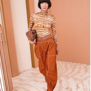 Ulla Johnson Charline Pants in Sumac